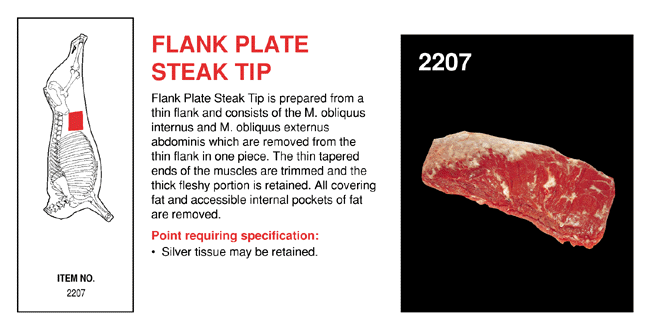 Flank Plate Steak Tip