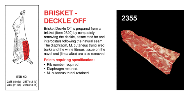 Brisket - Deckle Off