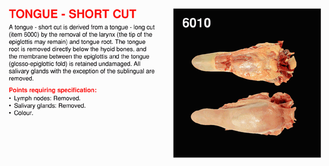 Tongue - Short Cut
