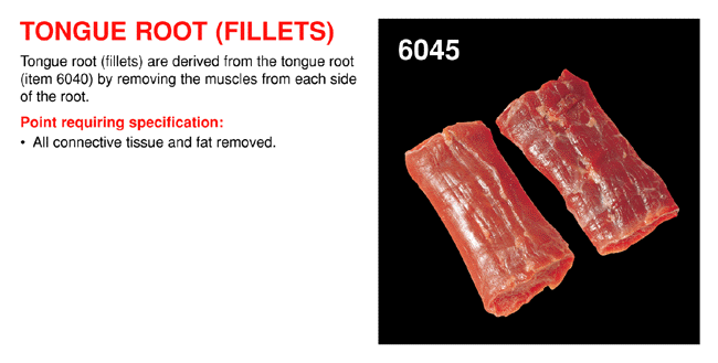 Tongue Root (Fillets)